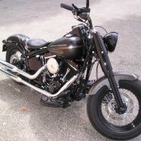Personnalisation » Harley Davidson » Softail slim custom paint